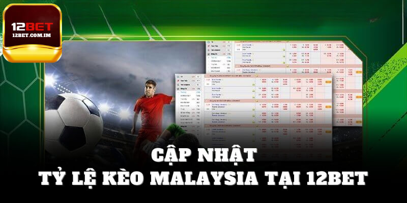 Cập nhật tỷ lệ kèo malaysia mới nhất tại 12bet